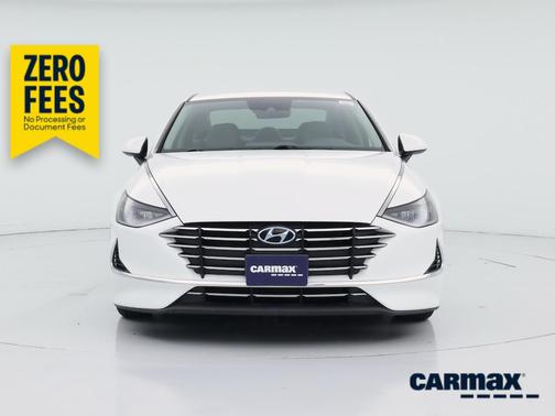 White 2020 Hyundai SONATA SE