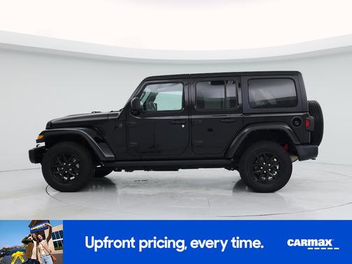 Black 2023 Jeep Wrangler Unlimited Freedom