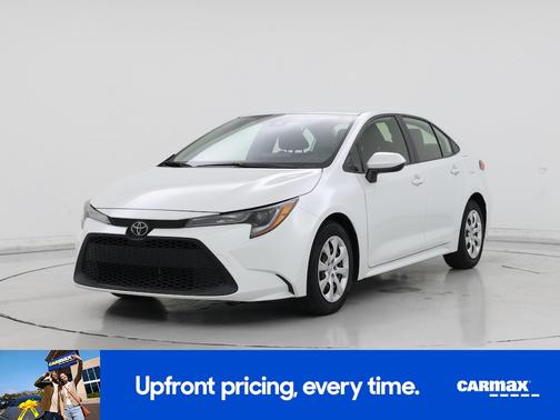 White 2022 Toyota Corolla LE
