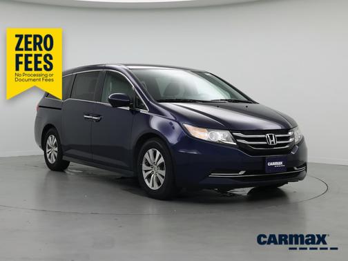 Blue 2016 Honda Odyssey SE