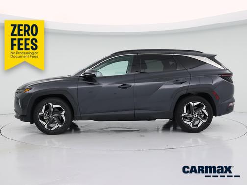 Gray 2022 Hyundai TUCSON Limited