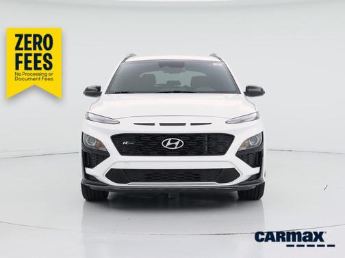White 2022 Hyundai KONA N Line