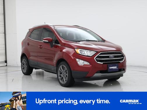 Red 2019 Ford EcoSport Titanium
