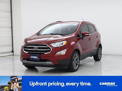 Red 2019 Ford EcoSport Titanium