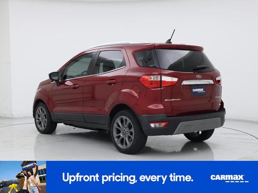 Red 2019 Ford EcoSport Titanium