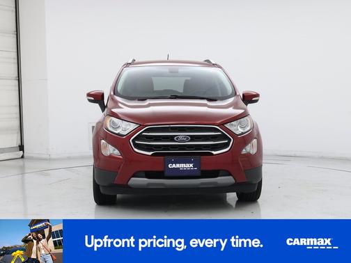 Red 2019 Ford EcoSport Titanium