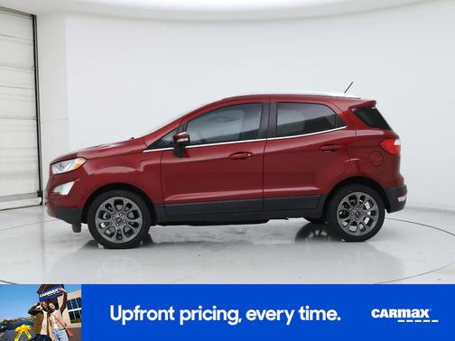 Red 2019 Ford EcoSport Titanium