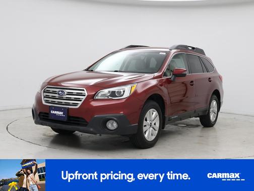 Red 2017 Subaru Outback 2.5I Premium