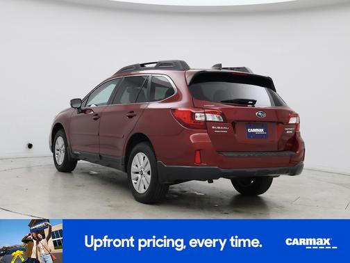 Red 2017 Subaru Outback 2.5I Premium