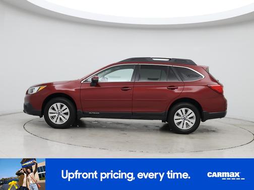 Red 2017 Subaru Outback 2.5I Premium