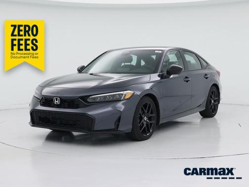Gray 2026 Honda Civic Sport