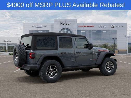 Anvil Clearcoat 2026 Jeep Wrangler Rubicon