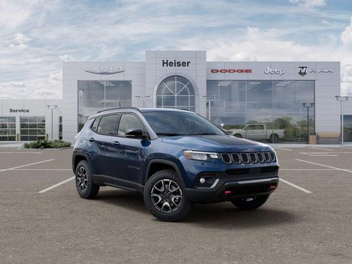 Fathom Blue Pearl Coat 2026 Jeep Compass Trailhawk
