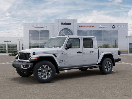 Bright White Clearcoat 2026 Jeep Gladiator Sahara 4x4
