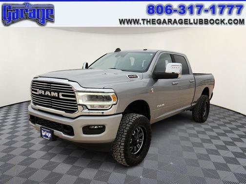 Billet Silver Metallic Clearcoat 2024 RAM 2500 Laramie Crew Cab 4x4 6'4' Box