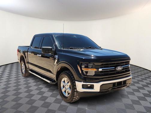 Agate Black Metallic 2024 Ford F-150 XLT