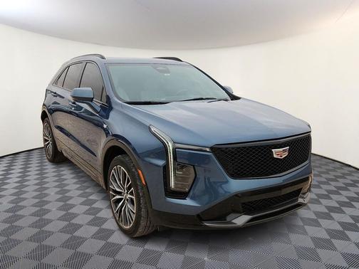 Deep Sea Metallic 2024 Cadillac XT4 Sport