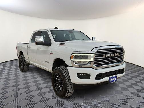 White 2024 RAM 2500 Laramie Crew Cab 4x4 6'4' Box