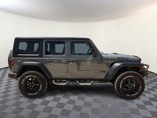 Sting-Gray Clearcoat 2021 Jeep Wrangler Willys