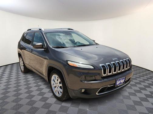 Brilliant Black Crystal Pearlcoat 2014 Jeep Cherokee Limited