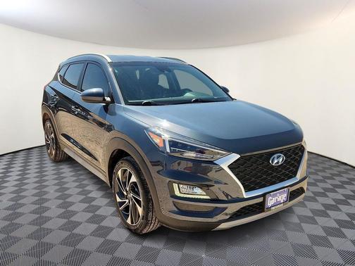 Dusk Blue 2019 Hyundai TUCSON Sport