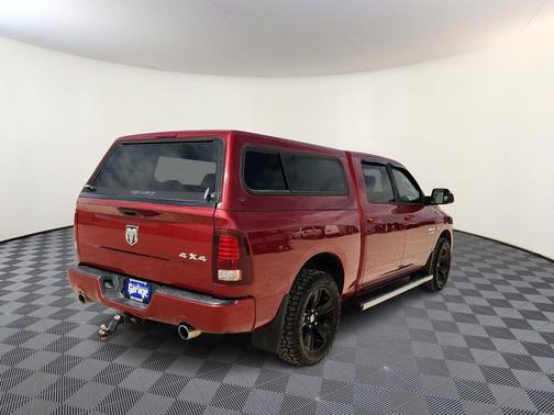 Burgundy 2013 RAM 1500 Sport