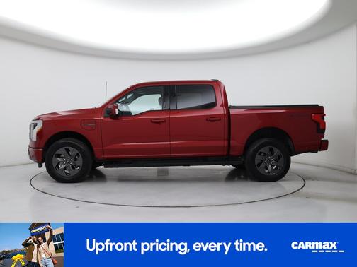 Red 2023 Ford F-150 Lightning Lariat
