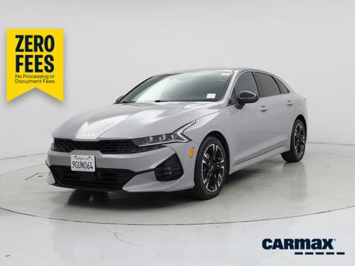 Gray 2023 Kia K5 GT-Line