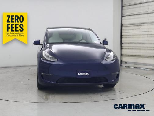 Blue 2022 Tesla Model Y Performance