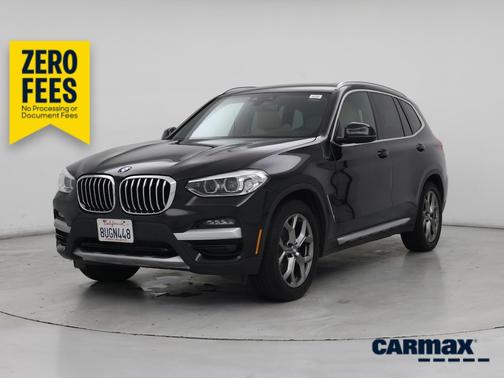 Black 2021 BMW X3 sDrive30i