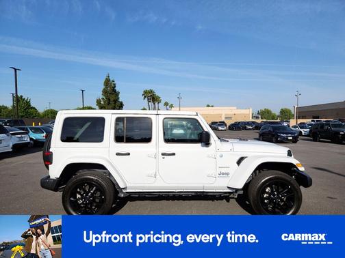 White 2024 Jeep Wrangler 4xe Sahara