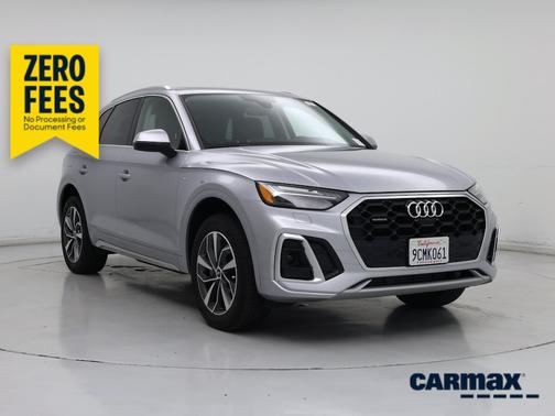 Silver 2022 Audi Q5 S-Line Prestige
