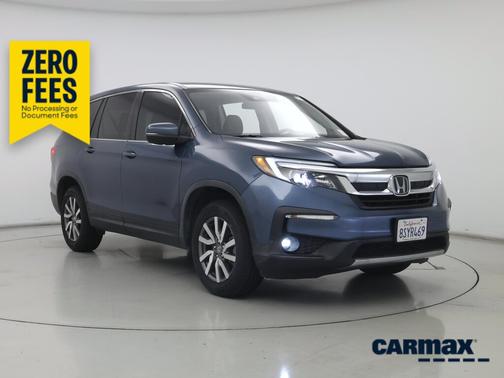 Blue 2021 Honda Pilot EX