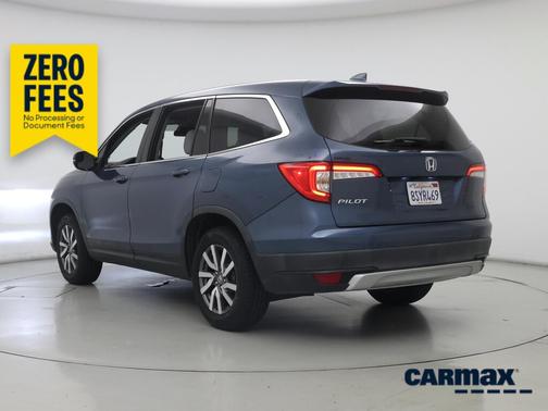 Blue 2021 Honda Pilot EX