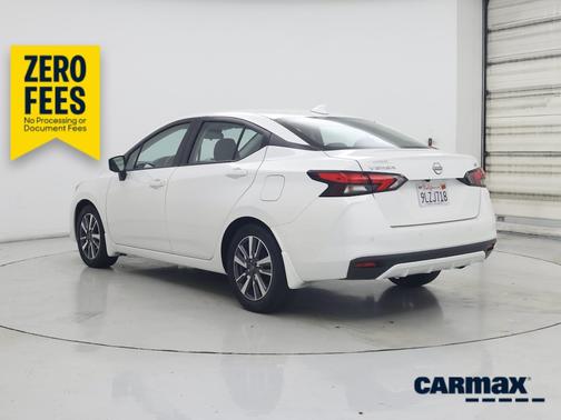 White 2024 Nissan Versa SV
