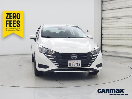 White 2024 Nissan Versa SV