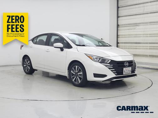 White 2024 Nissan Versa SV