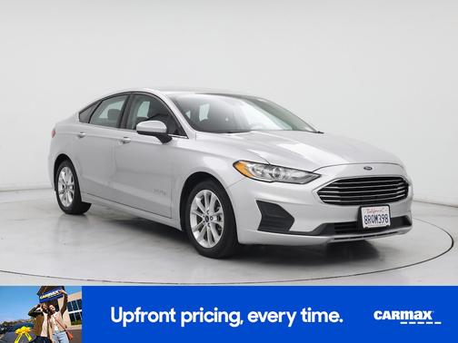 Silver 2019 Ford Fusion Hybrid SE