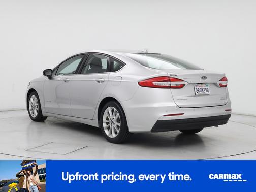 Silver 2019 Ford Fusion Hybrid SE