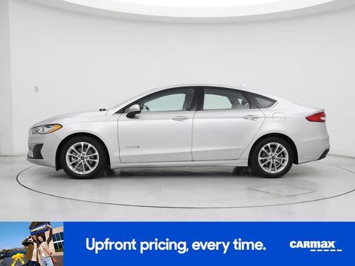 Silver 2019 Ford Fusion Hybrid SE