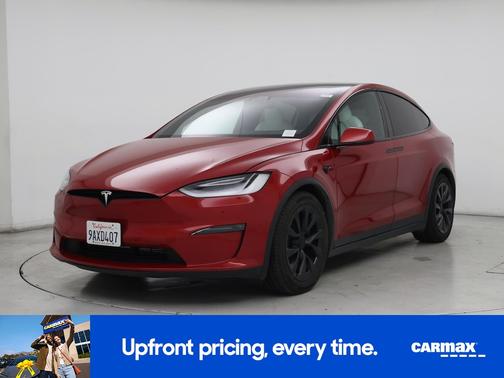 Red 2022 Tesla Model X