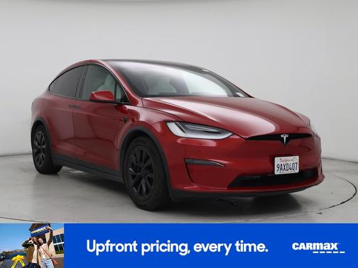 Red 2022 Tesla Model X