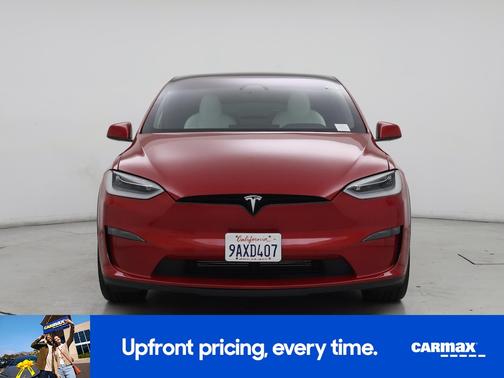 Red 2022 Tesla Model X