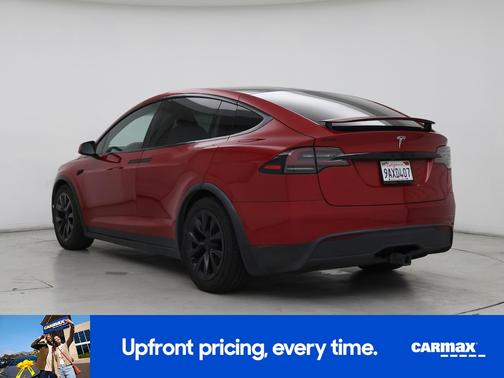 Red 2022 Tesla Model X