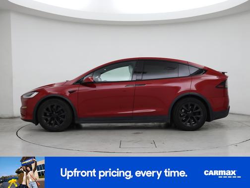 Red 2022 Tesla Model X