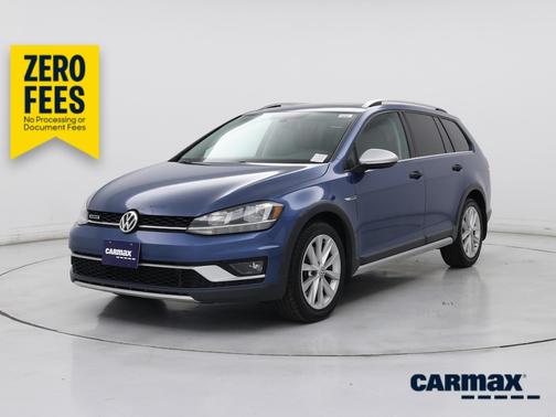 Blue 2018 Volkswagen Golf Alltrack SE