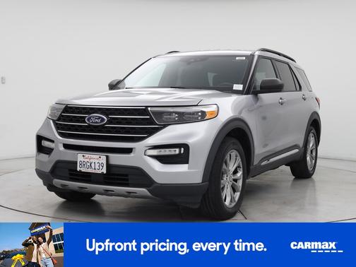 Silver 2020 Ford Explorer XLT