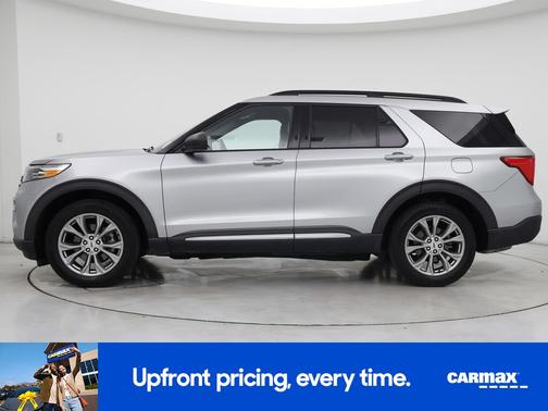 Silver 2020 Ford Explorer XLT
