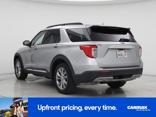Silver 2020 Ford Explorer XLT