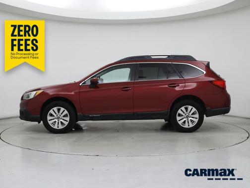 Red 2016 Subaru Outback 2.5I Premium